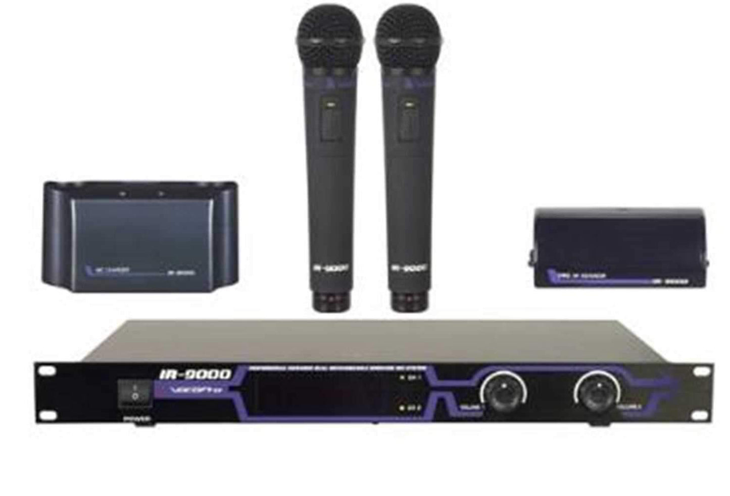 Vocopro IR9000 Infrared Wireless Handheld Mic Sys - PSSL ProSound and Stage Lighting