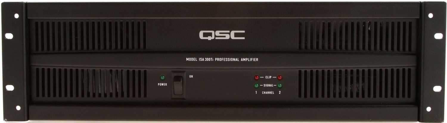 QSC ISA-300TI 70 Volt Power Amplifier - PSSL ProSound and Stage Lighting
