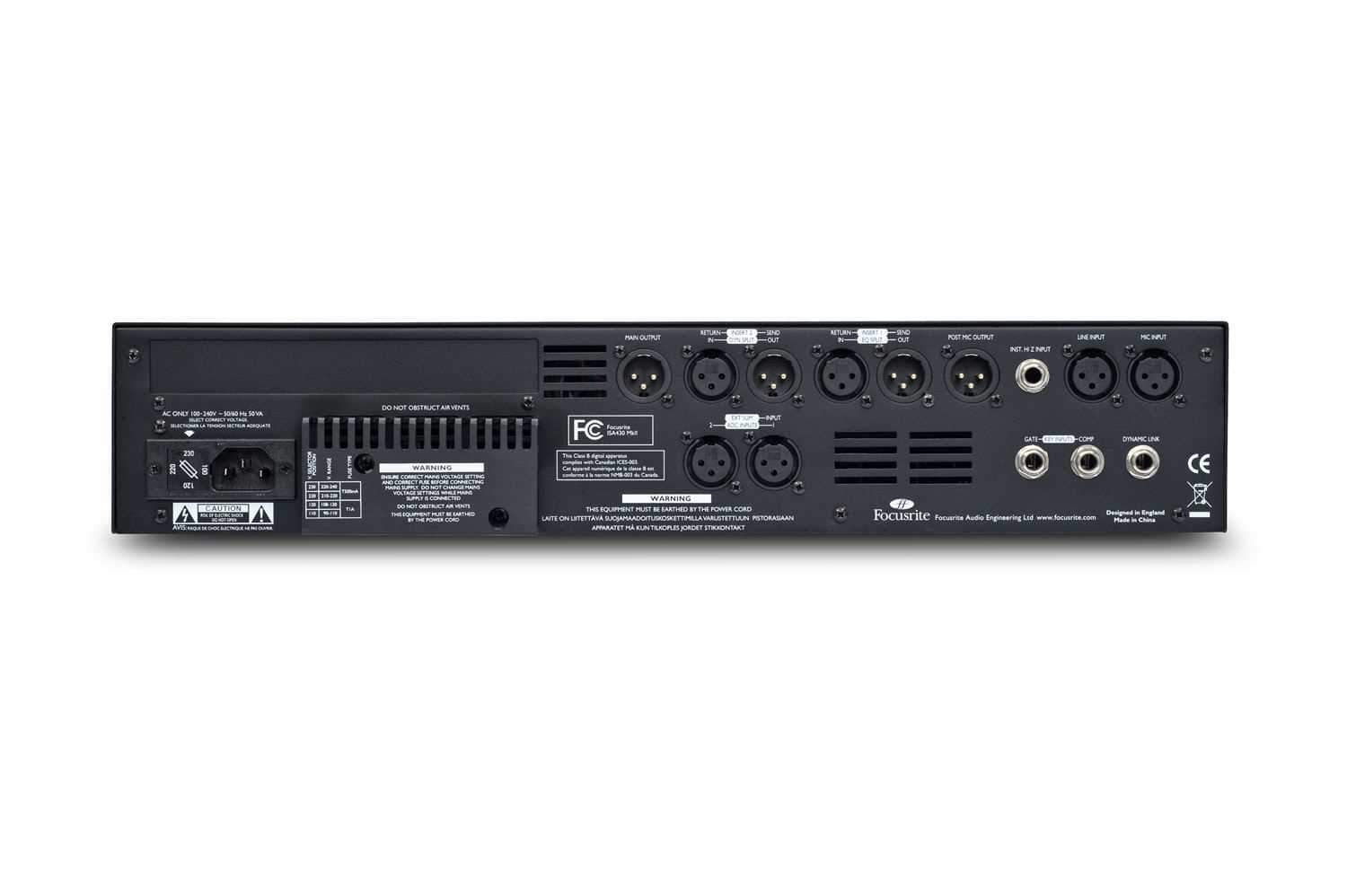 Focusrite ISA-430-MKII Producer Pack Channel Strip - PSSL ProSound and Stage Lighting
