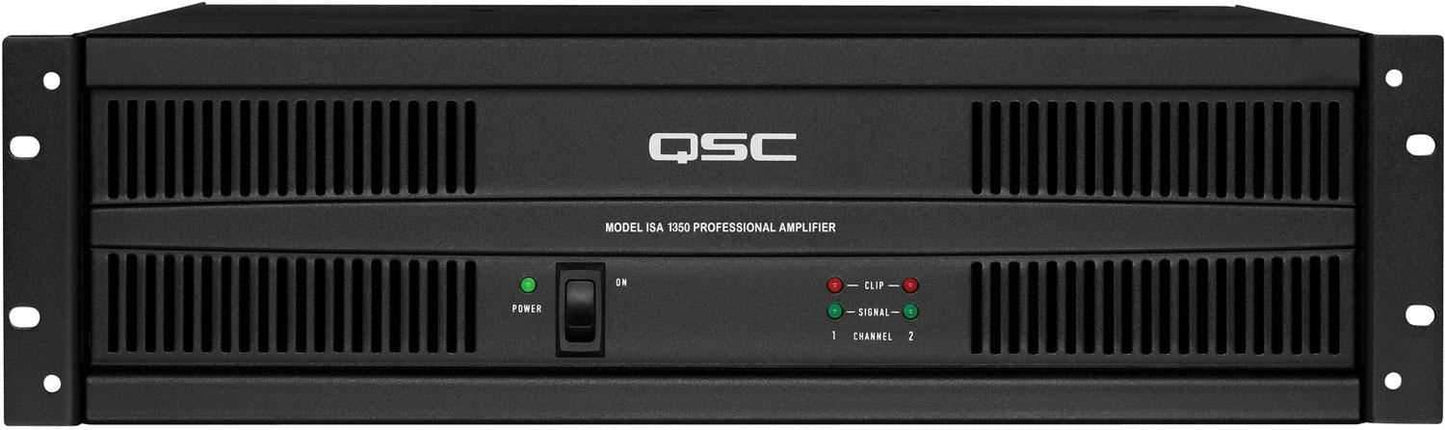 QSC ISA1350 2 Channel 800W Power Amplifier - PSSL ProSound and Stage Lighting