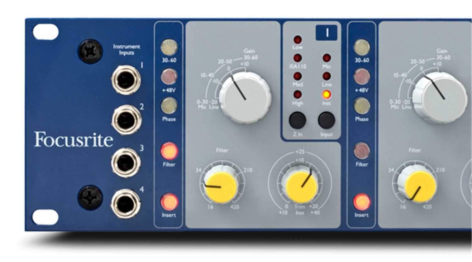 Focusrite ISA428MKII 4 Channel Pro Mic Pre Amp - PSSL ProSound and Stage Lighting