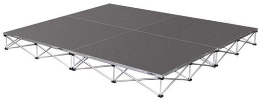 IntelliStage 6 x 6 Drum Riser 24-In High Carpet - PSSL ProSound and Stage Lighting