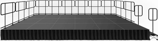 Intellistage ISTAGE1224GR16 12x24ft Stage System - PSSL ProSound and Stage Lighting