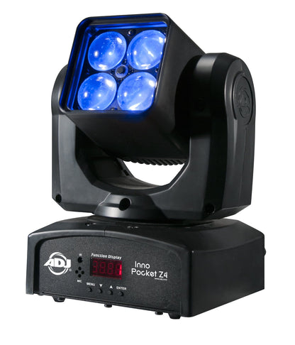 ADJ American DJ Inno Pocket Z4 RGBW Moving Head Light with Zoom - PSSL ProSound and Stage Lighting