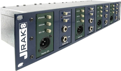 Radial JRAK 8 Rack Adaptor for 8 DI Boxes - PSSL ProSound and Stage Lighting