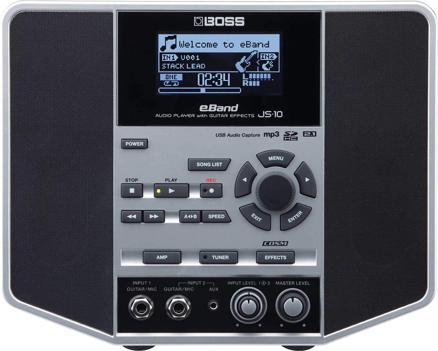 Boss JS-10 eBand Audio Player & Trainer for guitar - PSSL ProSound and Stage Lighting