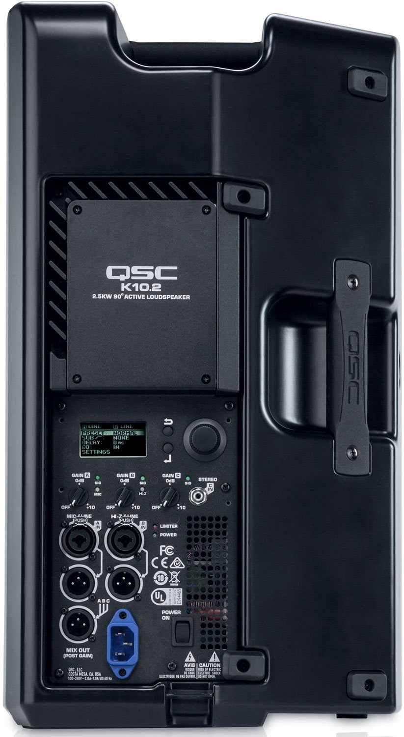 QSC K10.2 10-Inch 2-Way 2000W Powered Speaker - PSSL ProSound and Stage Lighting