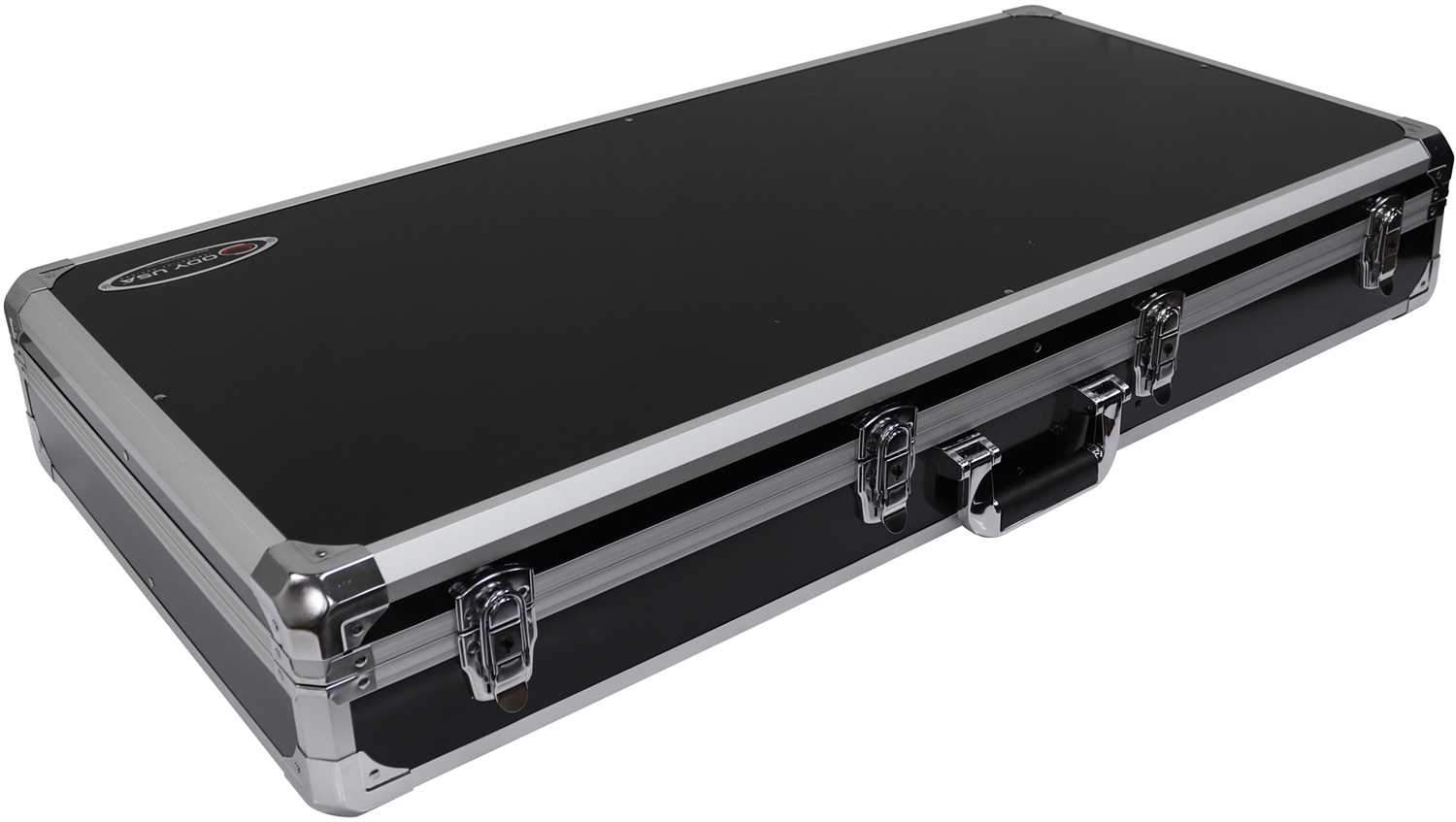 Odyssey K10PT01BLK Black DJ Coffin for 2x Numark PT01 Scratch & 10-Inch Mixer - PSSL ProSound and Stage Lighting