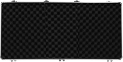 Odyssey K10PT01BLK Black DJ Coffin for 2x Numark PT01 Scratch & 10-Inch Mixer - PSSL ProSound and Stage Lighting