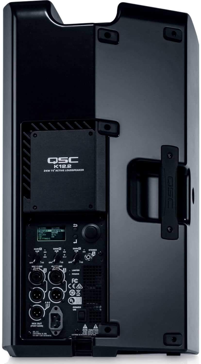 QSC K12.2 12-Inch 2-Way 2000W Powered Speaker - PSSL ProSound and Stage Lighting