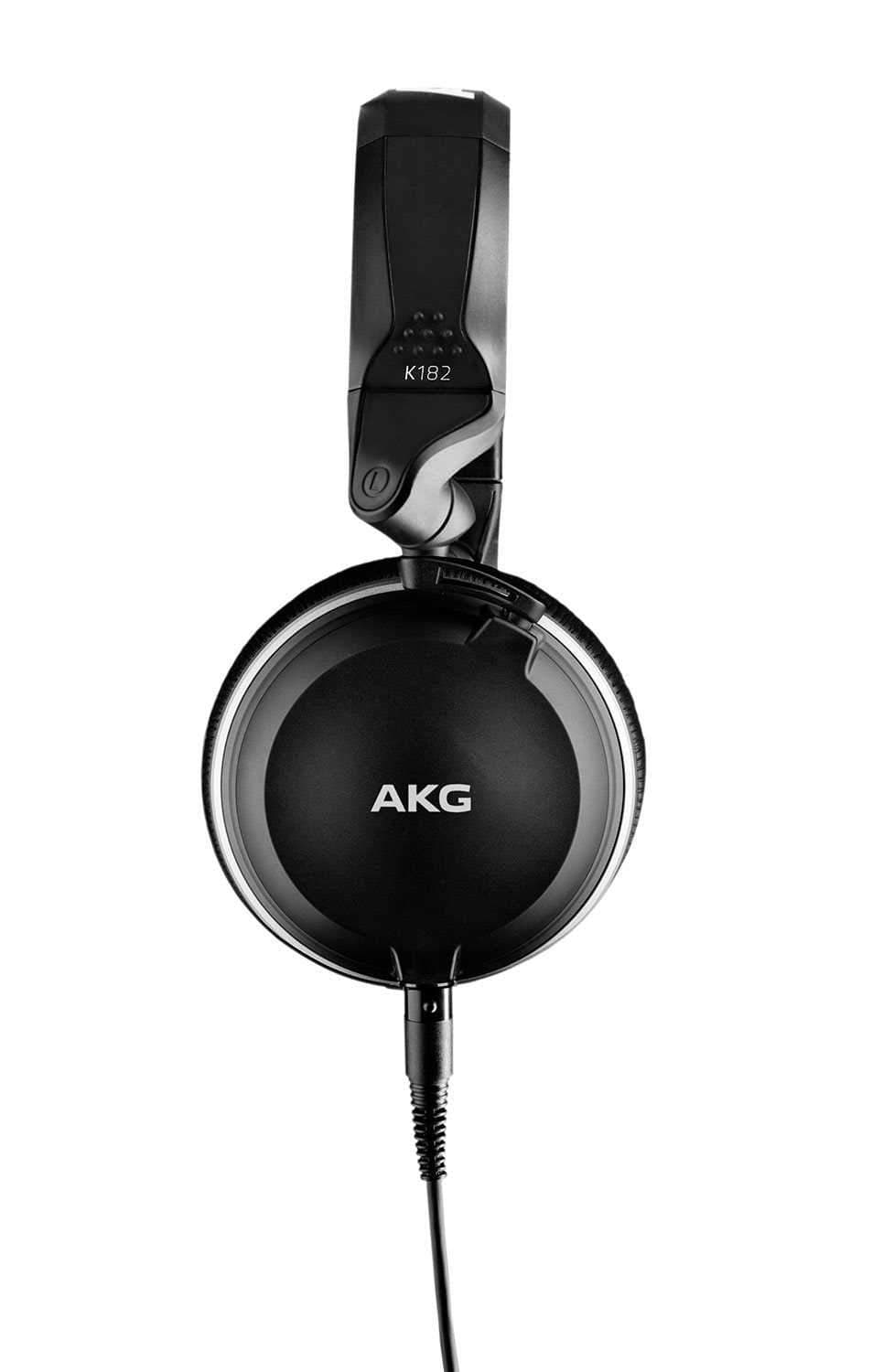 AKG K182 Closed-Back Studio Monitor Headphones - PSSL ProSound and Stage Lighting