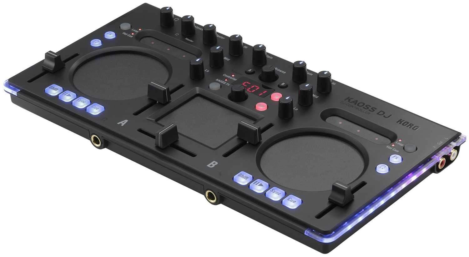 Korg KAOSS DJ 2-Channel DJ Controller & Interface - PSSL ProSound and Stage Lighting