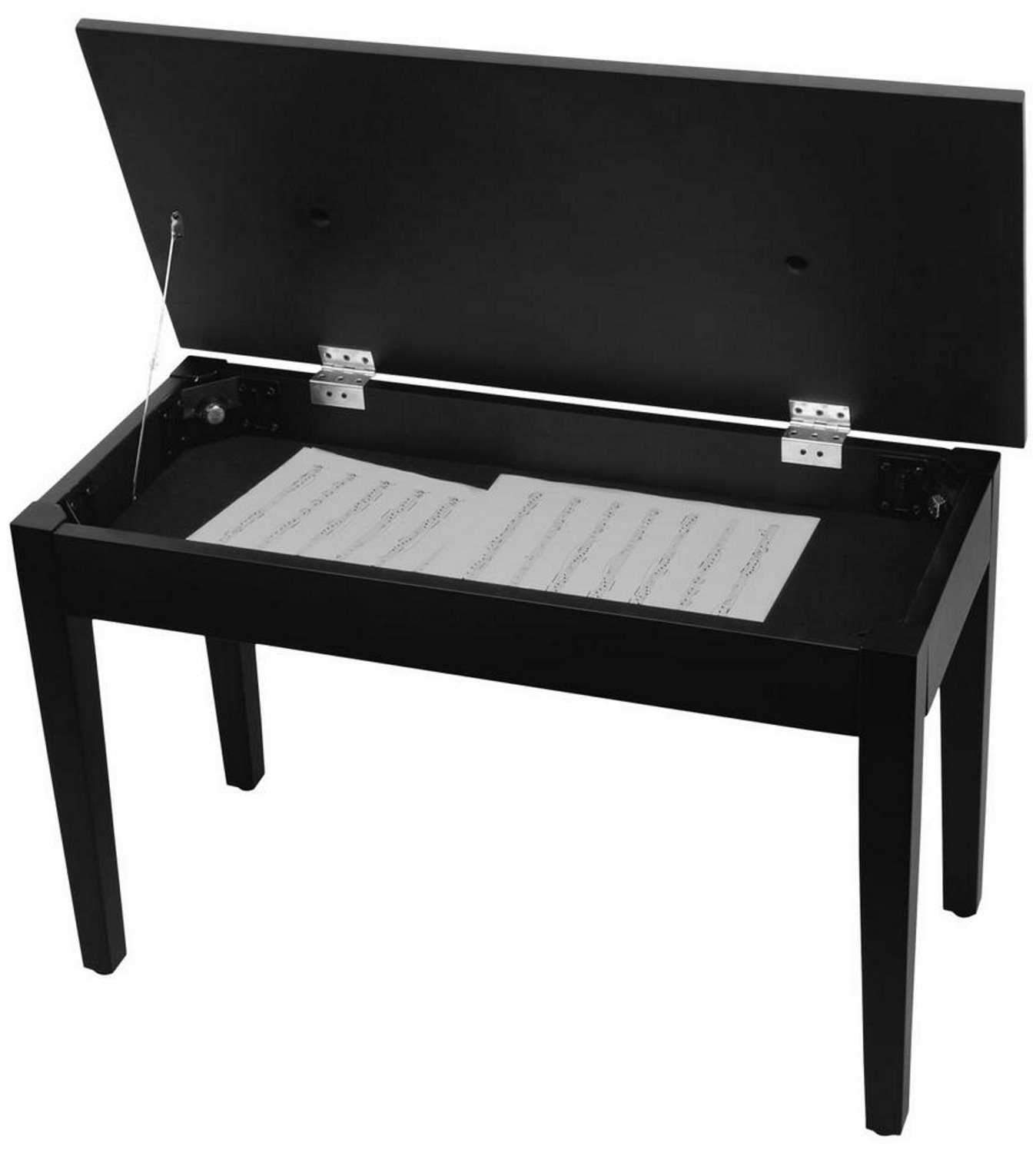 On-Stage KB8904B Piano Bench w Storage Compartment - PSSL ProSound and Stage Lighting