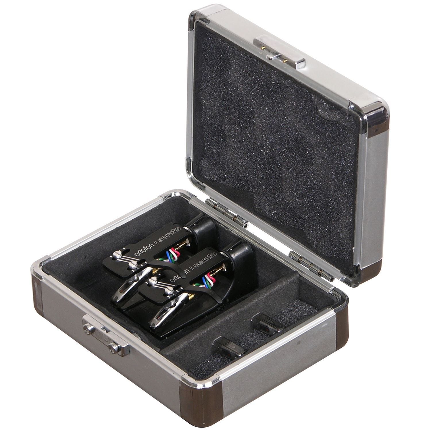Odyssey KCC2PROSL Silver Cartridge Case-Holds (2) - PSSL ProSound and Stage Lighting