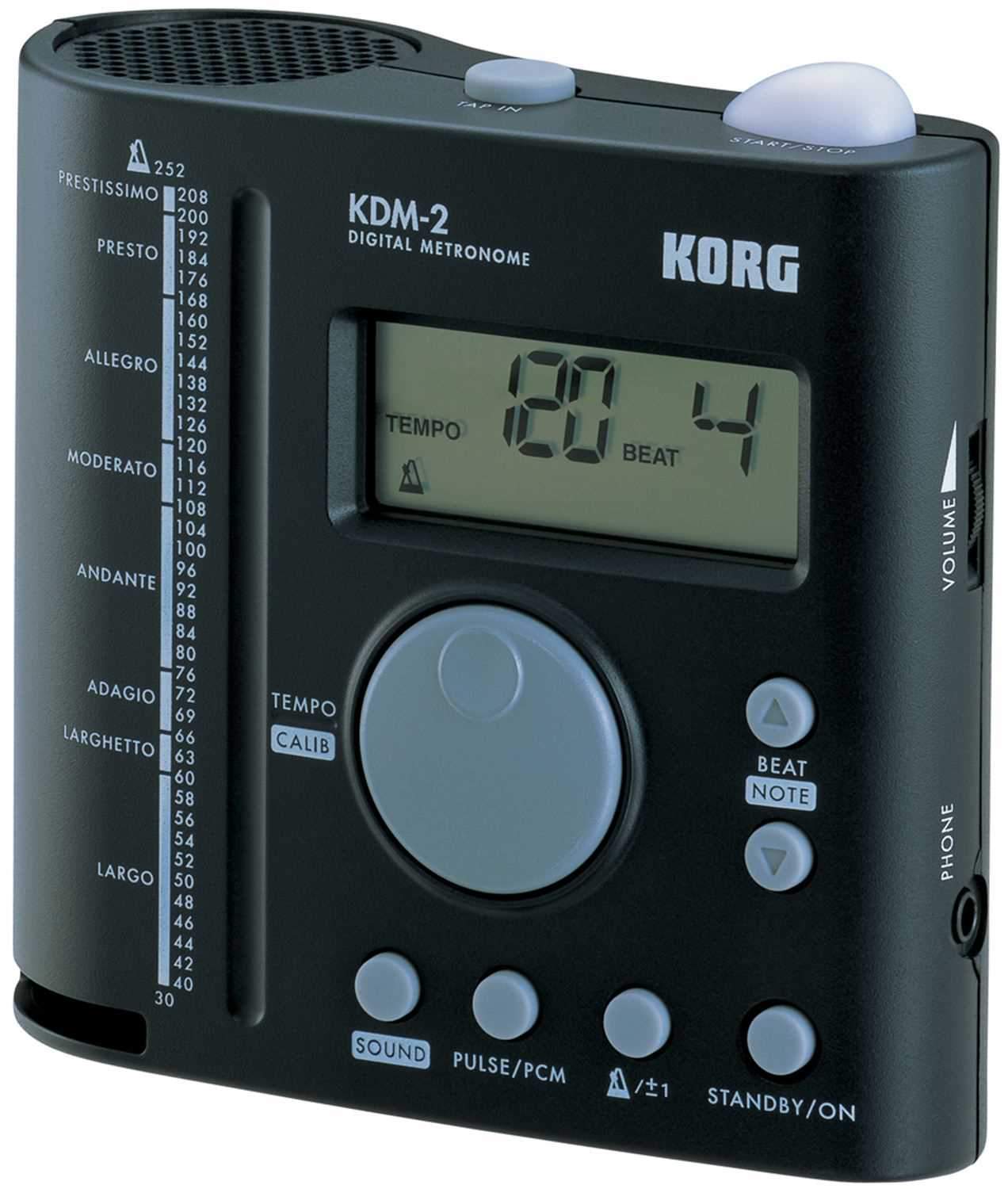 Korg KDM2 Band & Orchestra Metronome with PCM Sounds - PSSL ProSound and Stage Lighting