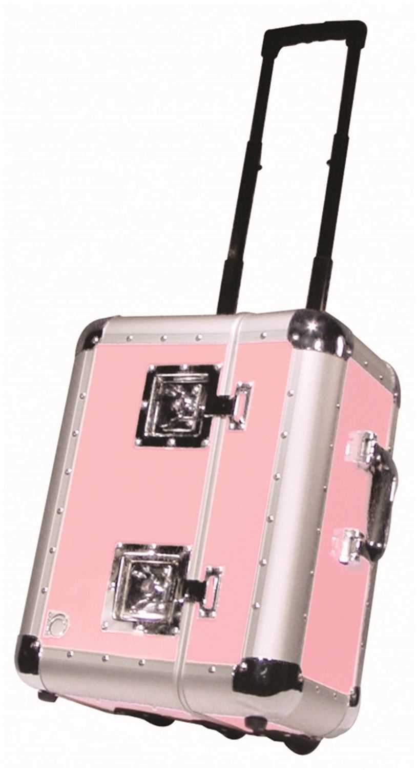 Odyssey KLP070PNK 70 LP Case with Wheels Pink - PSSL ProSound and Stage Lighting