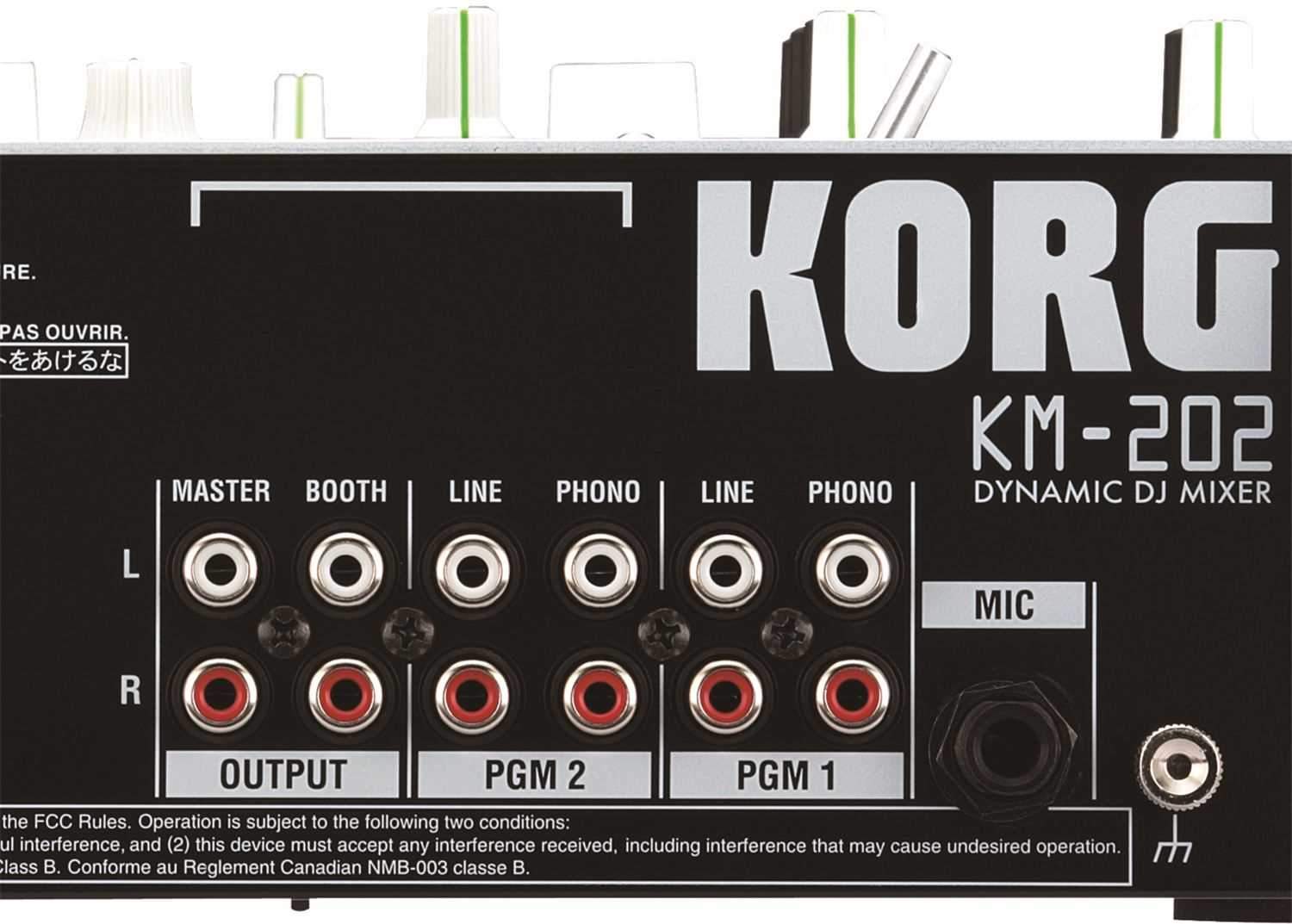 Korg KM-202 2-Channel Mixer with Integrated KAOSS Pad - PSSL ProSound and Stage Lighting