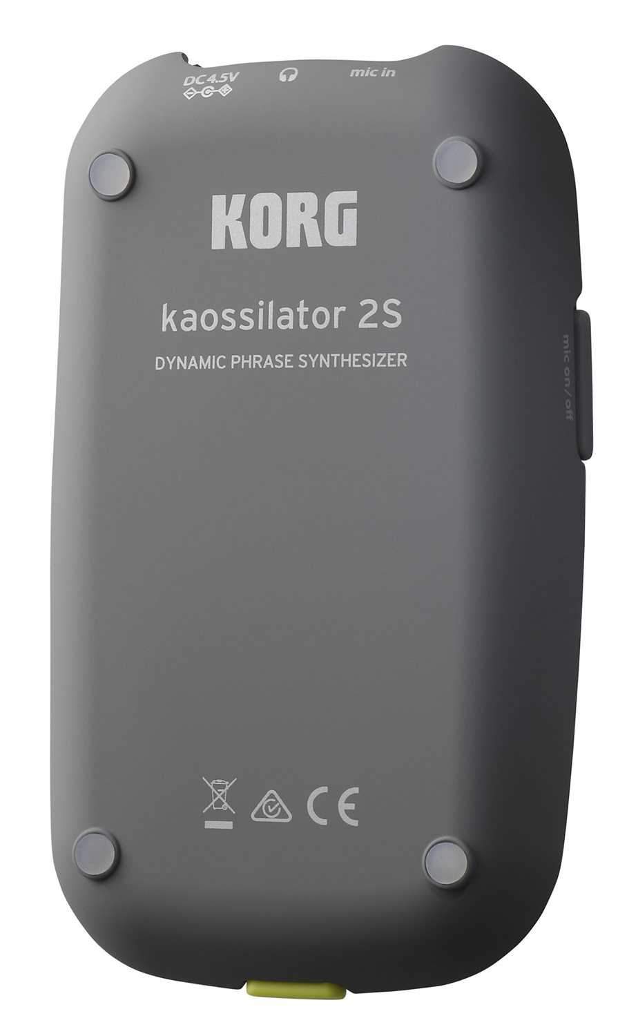 Korg Kaossilator 2S Palm-Sized Synthesizer - PSSL ProSound and Stage Lighting