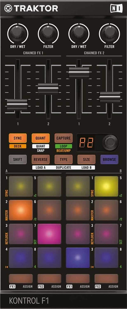 Native Instruments Traktor Kontrol F1 Controller - PSSL ProSound and Stage Lighting