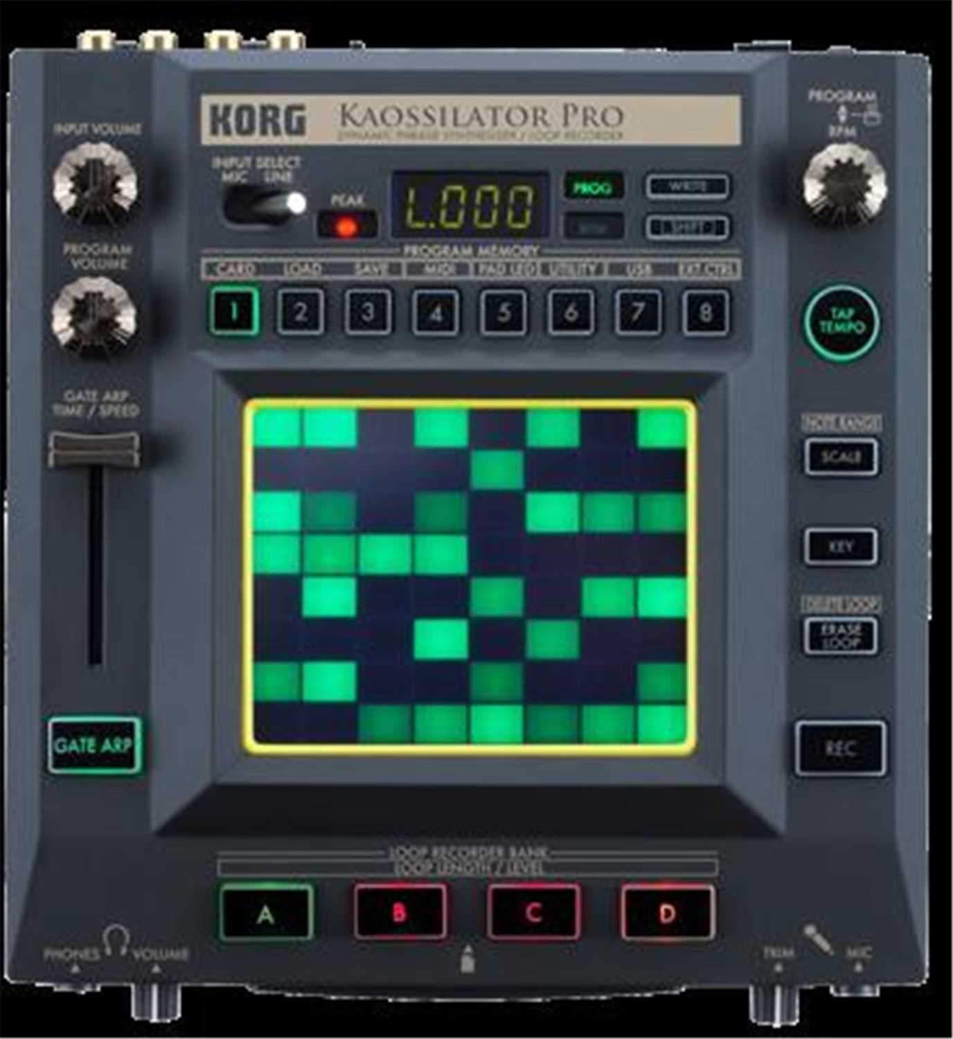 Korg KOPRO Kaossilator Pro Sampler/ Loop Recorder - PSSL ProSound and Stage Lighting