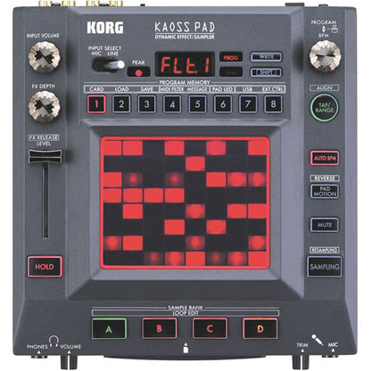 Korg KP3 Kaoss Pad Dynamic Effects Sampler System - PSSL ProSound and Stage Lighting