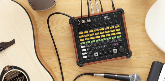 Korg KR-55 Pro Drum Machine with Built-In Mixer & Recorder - PSSL ProSound and Stage Lighting