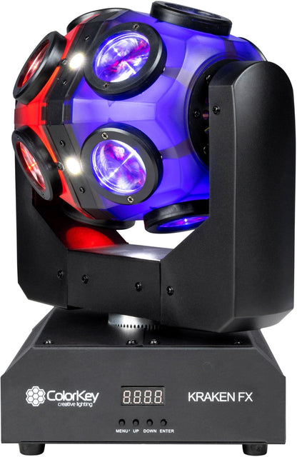 ColorKey Kraken FX LED Moving Head Effects Light - PSSL ProSound and Stage Lighting