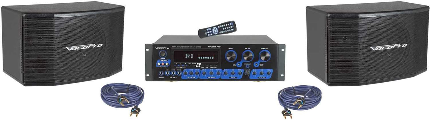VocoPro KRS-4 Digital Karaoke Mixing Amp System - PSSL ProSound and Stage Lighting