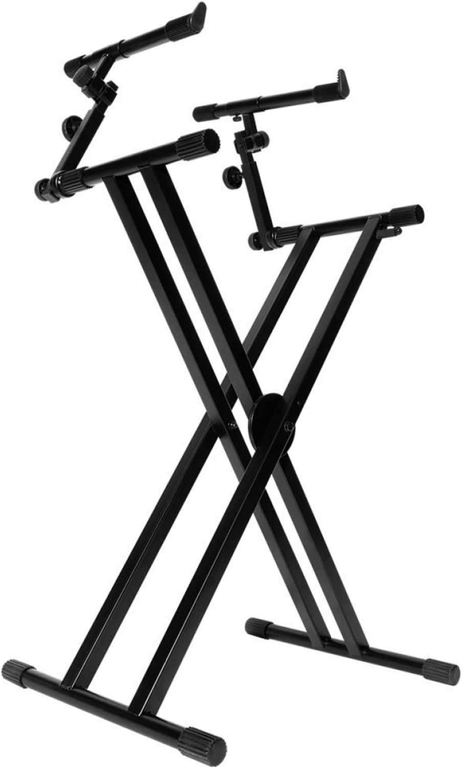 On-Stage KS7292 Double-X Ergo Lok Keyboard Stand - PSSL ProSound and Stage Lighting