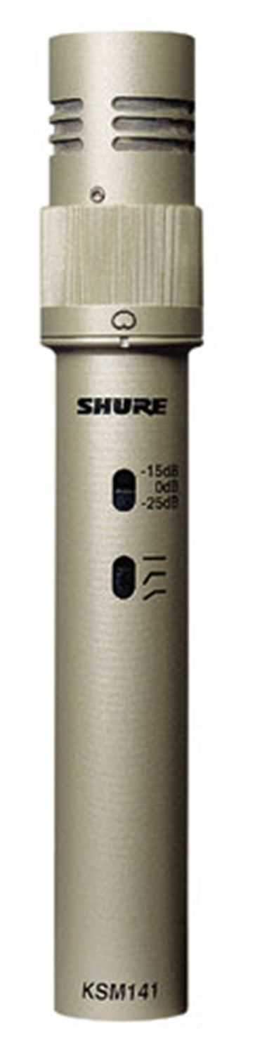 Shure KSM141SL Studio Condenser Microphone - PSSL ProSound and Stage Lighting
