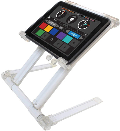 Odyssey White LSTAND 360 DJ Laptop & Tablet Stand - PSSL ProSound and Stage Lighting