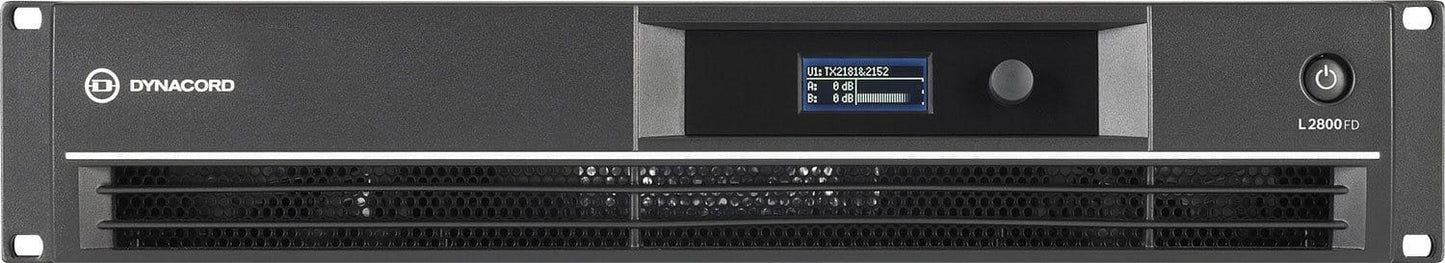 Dynacord L2800FD Power Amplifier with DSP - PSSL ProSound and Stage Lighting