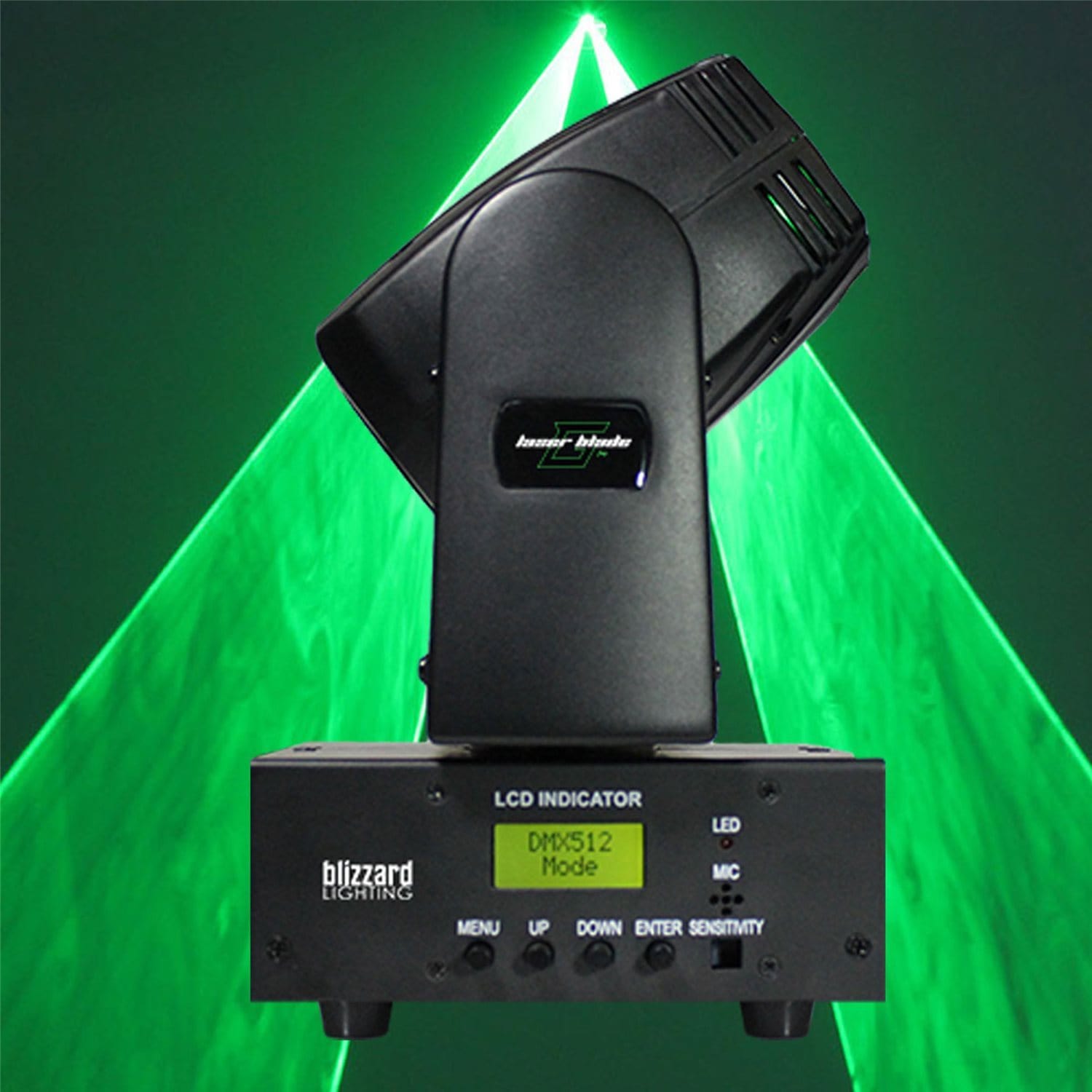 Blizzard Laser Blade G Wide Beam Mini Moving Head Light - PSSL ProSound and Stage Lighting