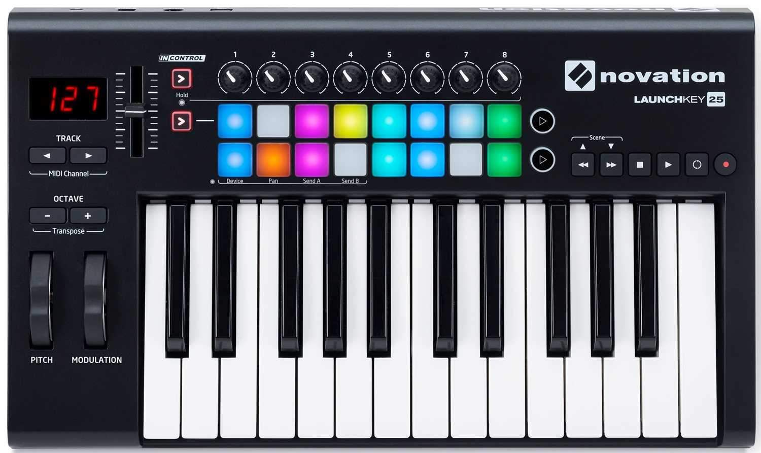 Novation Launchkey 25 Mk2 USB Keyboard Controller - PSSL ProSound and Stage Lighting