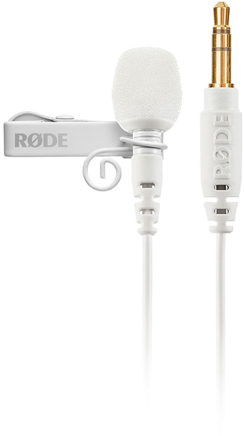 Rode LAVGOW White Lavalier Go Wearable Microphone - PSSL ProSound and Stage Lighting