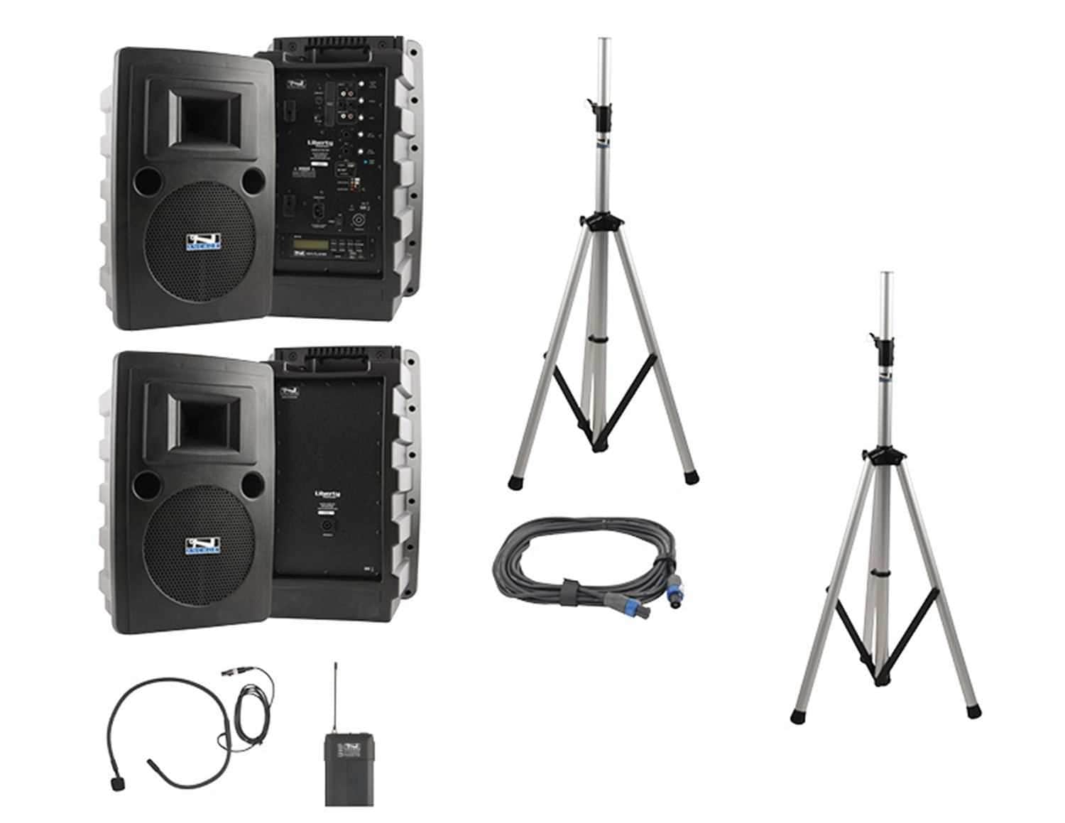 Anchor Audio LDP-7500-CM Liberty Deluxe Package - PSSL ProSound and Stage Lighting