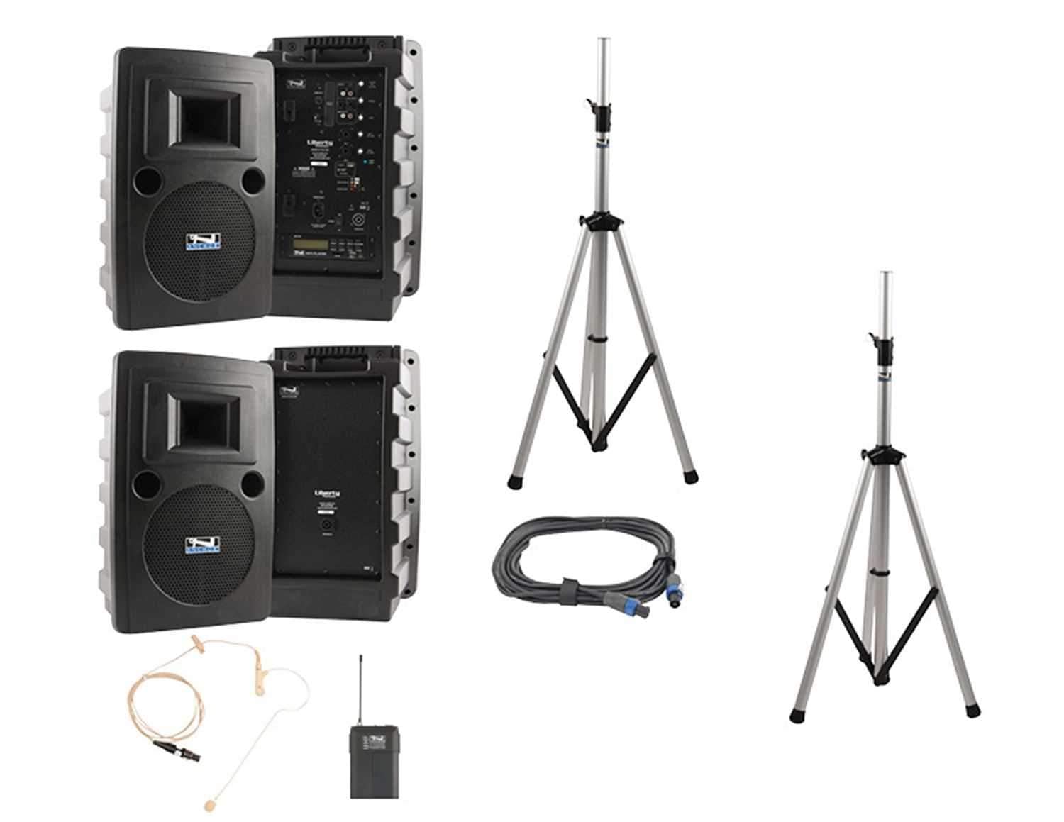 Anchor Audio LDP-7500-EM Liberty Deluxe Package - PSSL ProSound and Stage Lighting