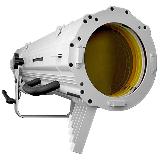 Leviton LEDFS-50W Romer Medium Throw LED Follow Spot, 5600K, 230W White Finish - PSSL ProSound and Stage Lighting
