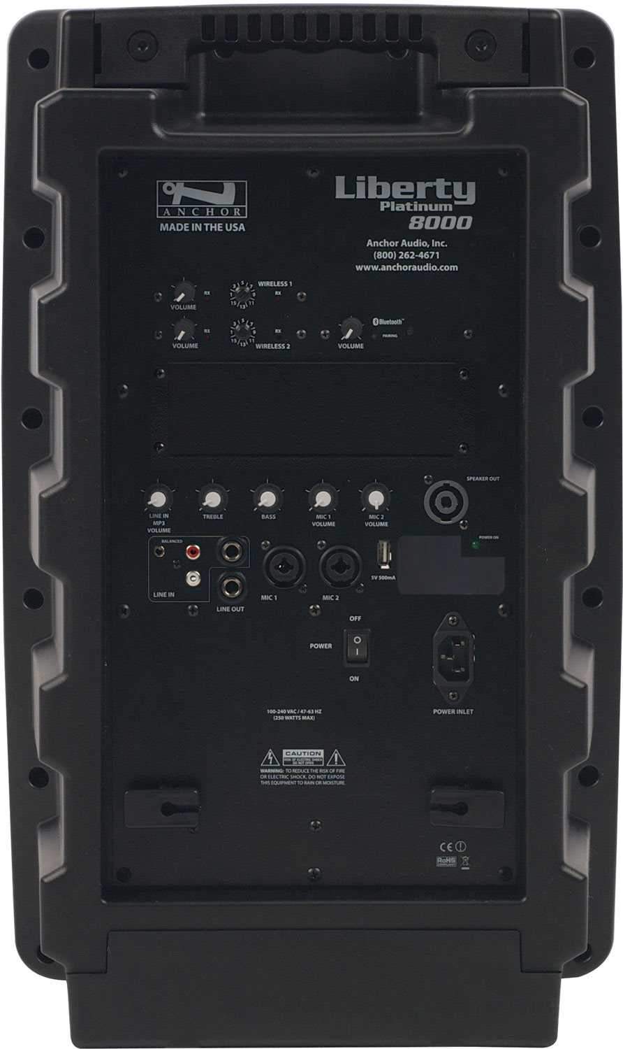 Anchor Liberty AC with Bluetooth & Two Receivers - PSSL ProSound and Stage Lighting