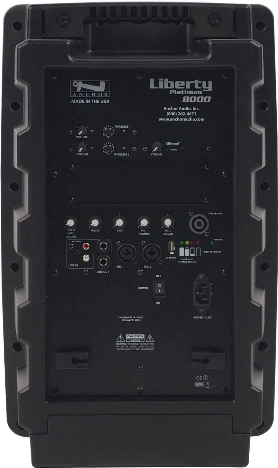 Anchor LIB8000U2 Liberty with Bluetooth 2 Receivers - PSSL ProSound and Stage Lighting