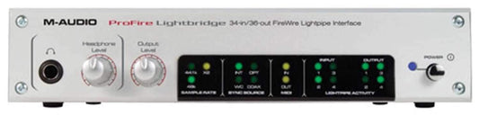 M-Audio LIGHTBRIDGE 34In/36Out Fire Wire Interface - PSSL ProSound and Stage Lighting
