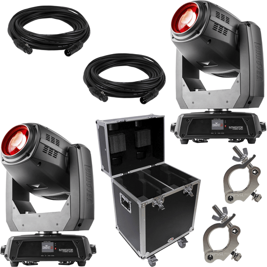 Chauvet Intimidator Hybrid 140SR x2 with Case & Accessories - PSSL ProSound and Stage Lighting