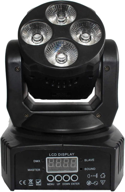 ColorKey Mover Miniwash QUAD 4 Moving Head 4-Pack - PSSL ProSound and Stage Lighting