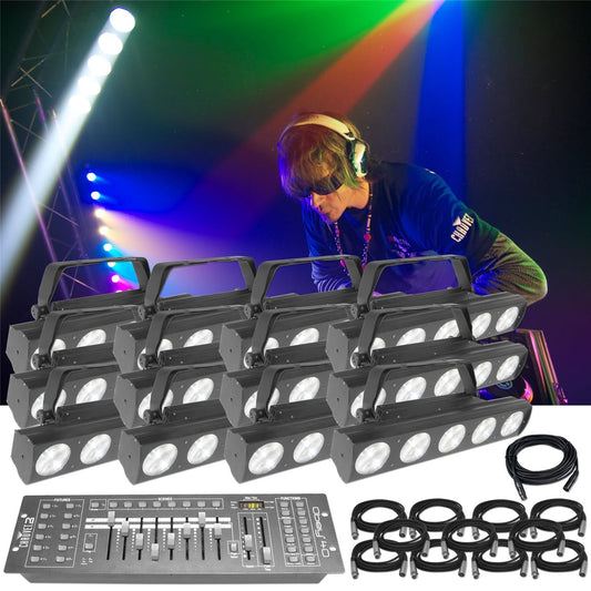 Chauvet BEAMbar x12 Lighting System Bundle - PSSL ProSound and Stage Lighting
