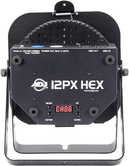 ADJ American DJ 12PX Hex RGBWA Plus UV LED Par Wash Light 2-Pack - PSSL ProSound and Stage Lighting
