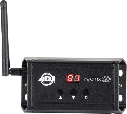 ADJ American DJ myDMX Go Wireless DMX Interface with Accessories - PSSL ProSound and Stage Lighting