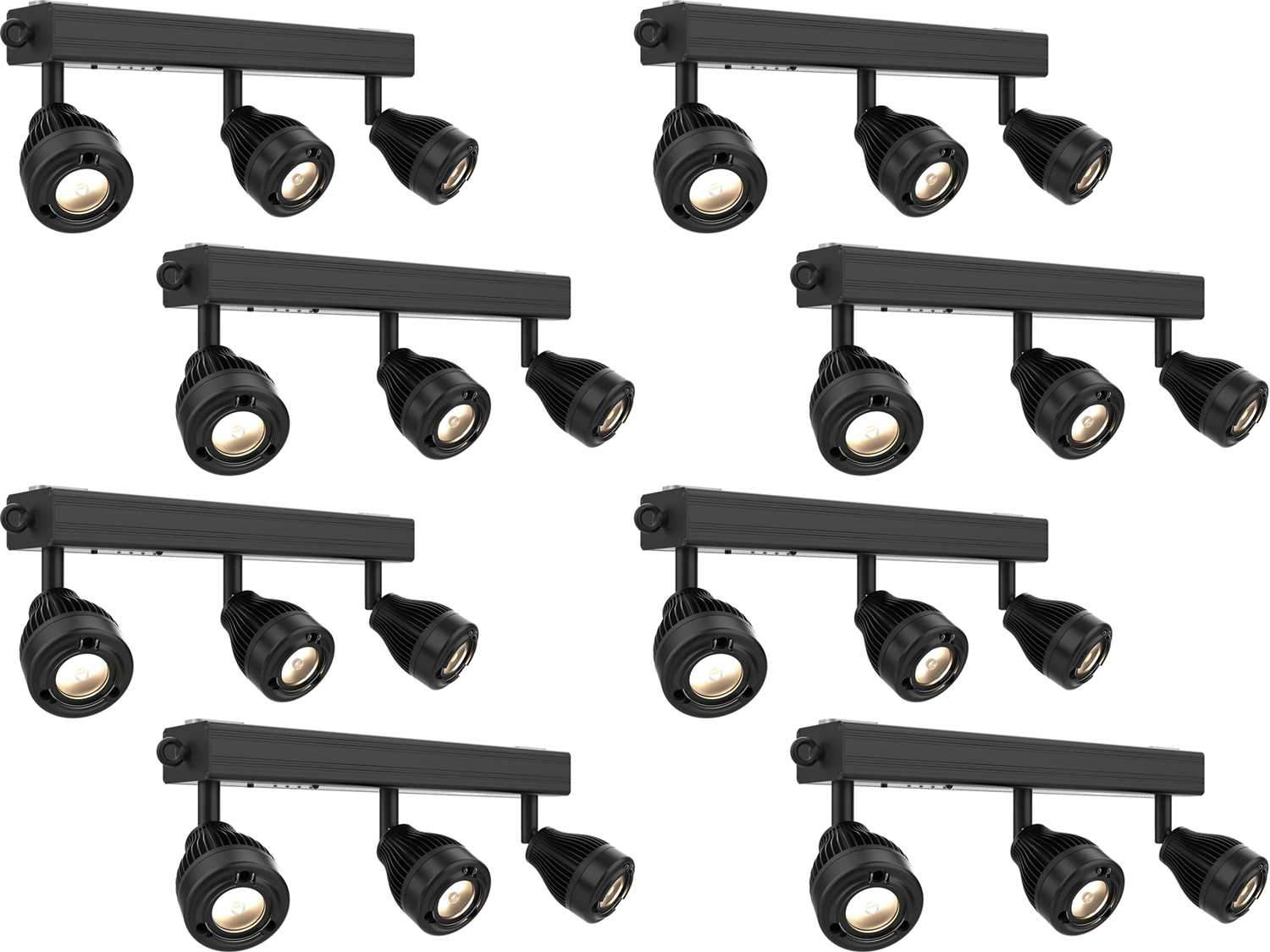 Chauvet EZBar Battery-Powered Pinspot Trio Bar 8-Pack - PSSL ProSound and Stage Lighting