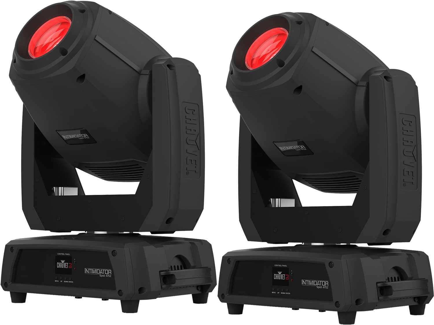 Chauvet Intimidator Spot 475Z 250W LED Moving Head 2-Pack - PSSL ProSound and Stage Lighting