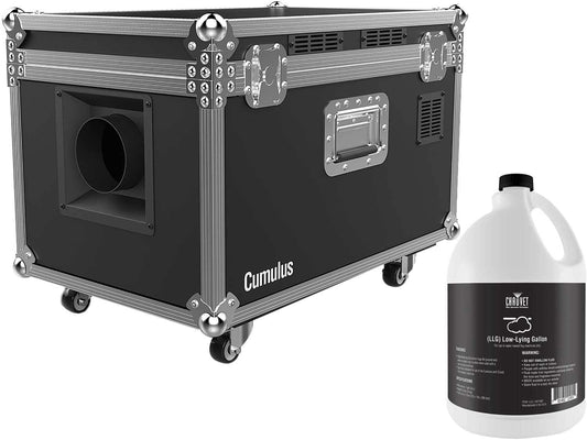 Chauvet Cumulus Low-Lying Fog Machine with LLG Fluid - PSSL ProSound and Stage Lighting