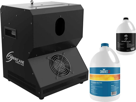 Chauvet Hurricane Bubble Haze DMX Machine with Fluid - PSSL ProSound and Stage Lighting